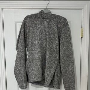 Men's Adidas Grey Heather Performance Sweater